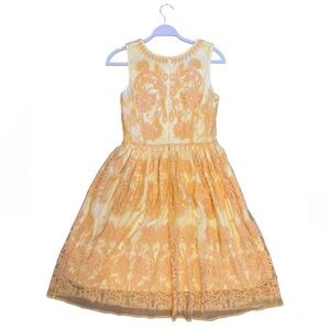 Sundance Love at First Sight Embroidered Mesh | 8 | yellow